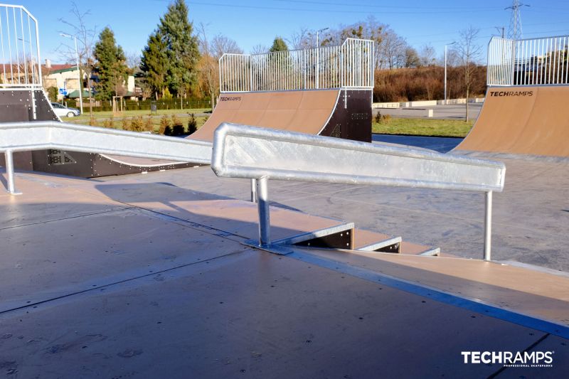 Wrocław skatepark modułowy