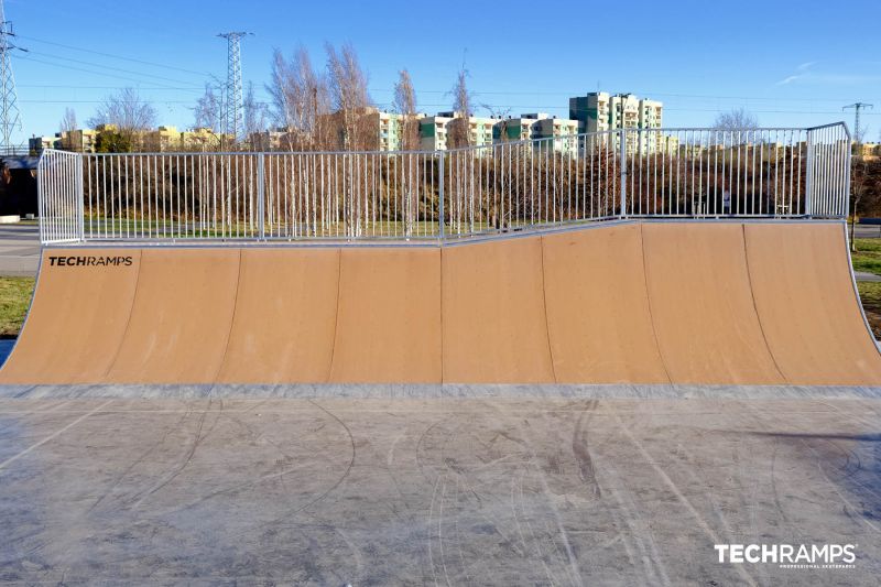 Wrocław skatepark modułowy