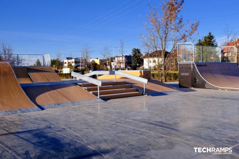 Wrocław skatepark modułowy