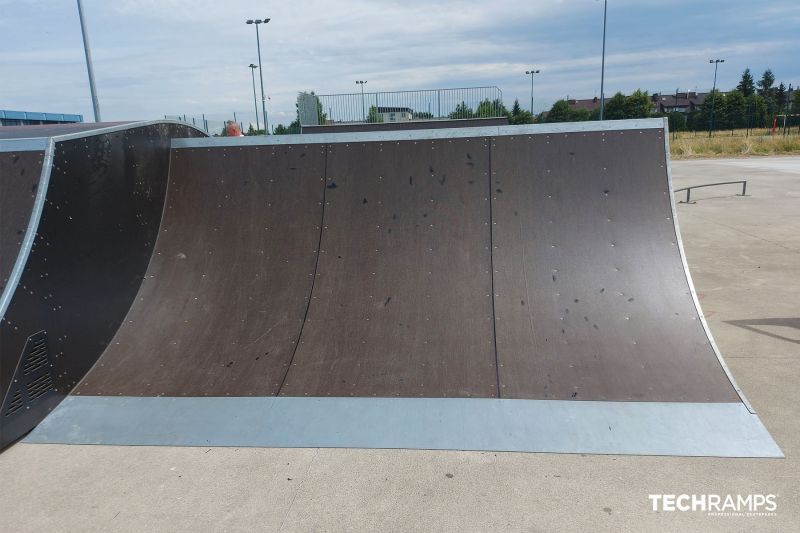 Skatepark modułowy