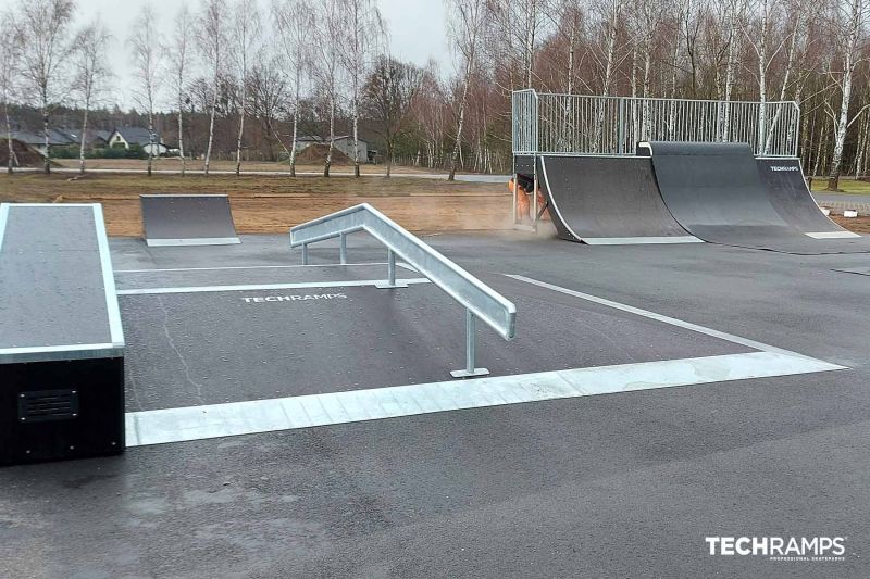 Skatepark modułowy