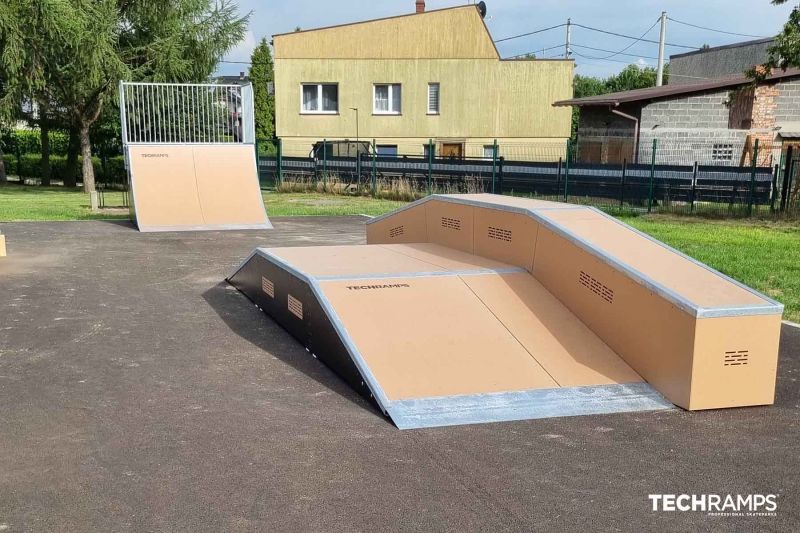 Skatepark modułowy