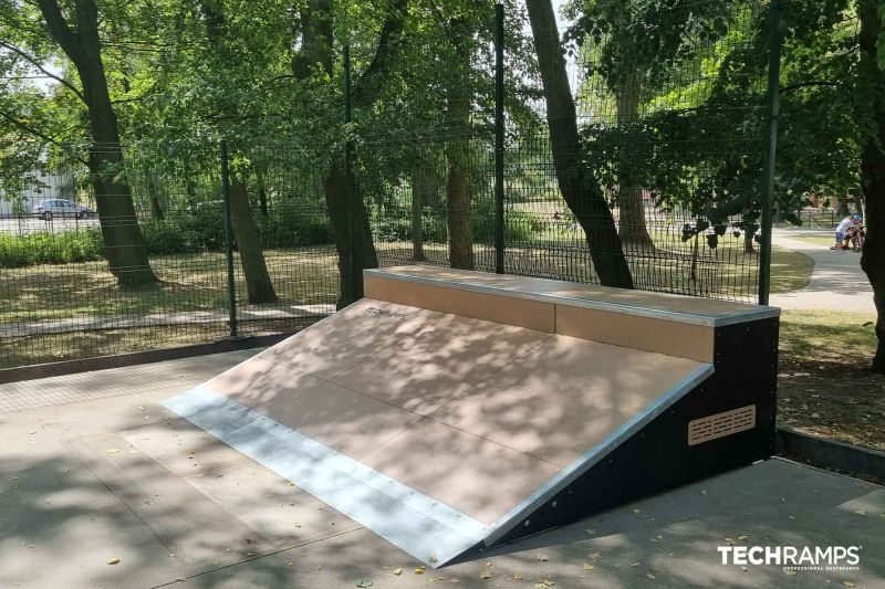 Skatepark modułowy