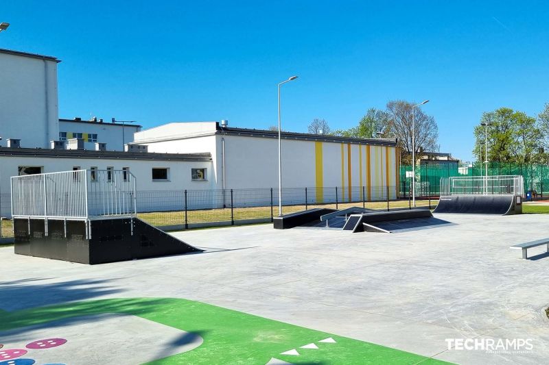 Modular skatepark