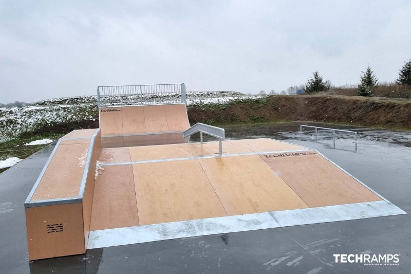 Modular skatepark