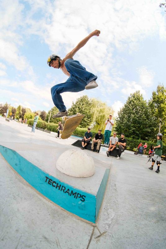 Otwarcie skateparku - Kraków Widok