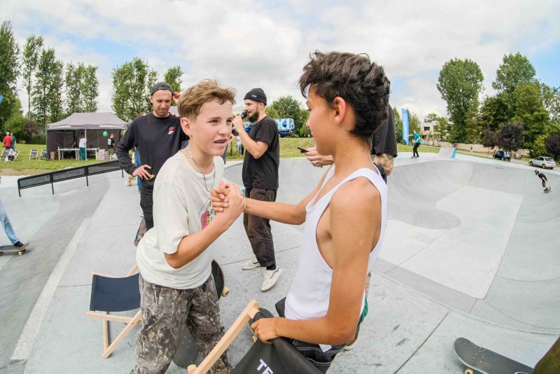 Opening of the skatepark - Kraków Widok