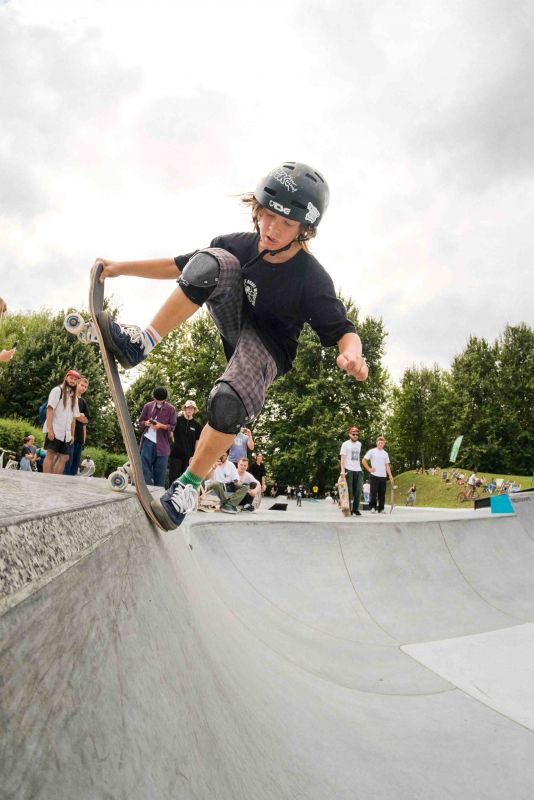 Opening of the skatepark - Kraków Widok