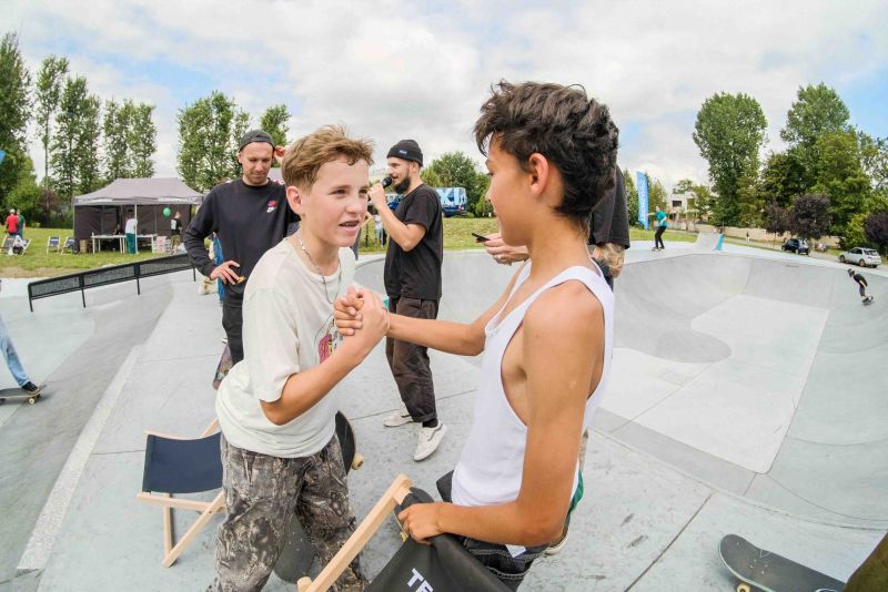 Åpning av skateparken - Kraków Widok