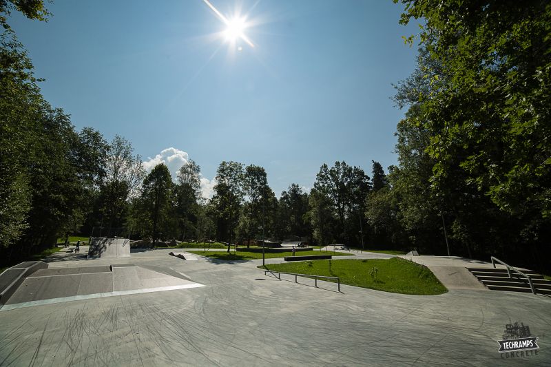 Techramps Skatepark w Rabce Zdroju 