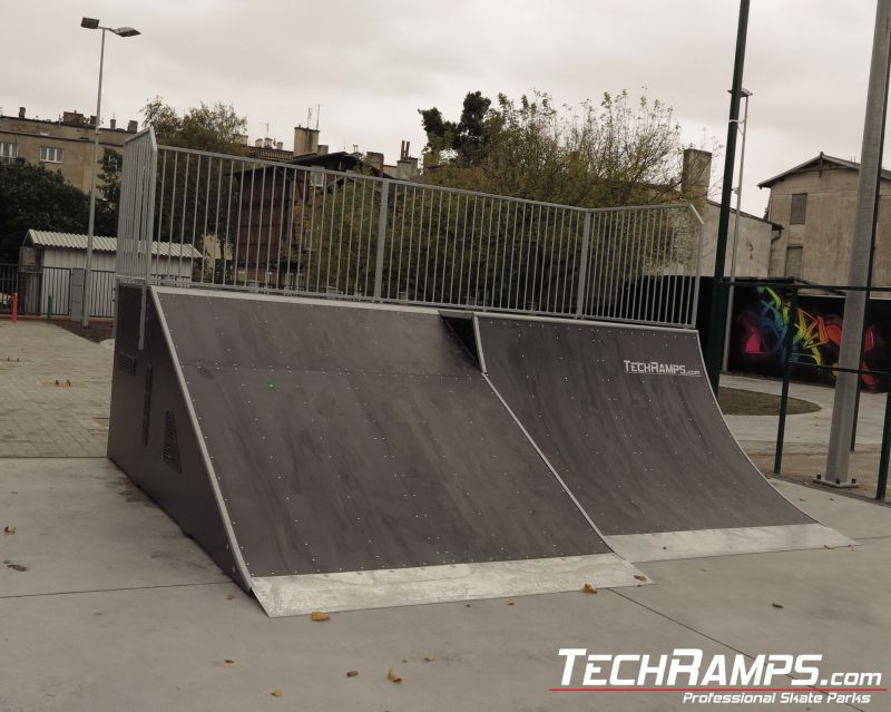 Skatepark nowy w Toruniu