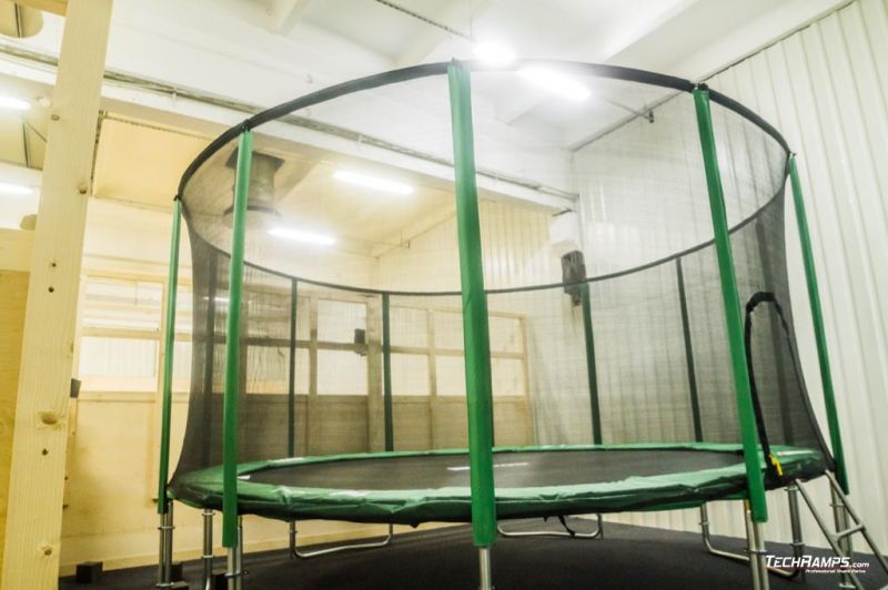 Trampoline - one of our skatepark's elements