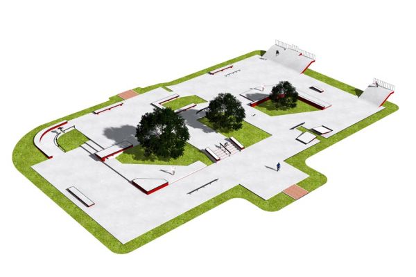 Ukážka skateplaza - 590112