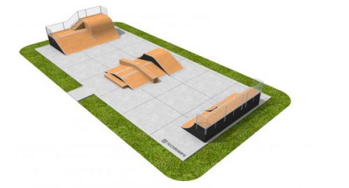 Ukážkový skatepark PSM12