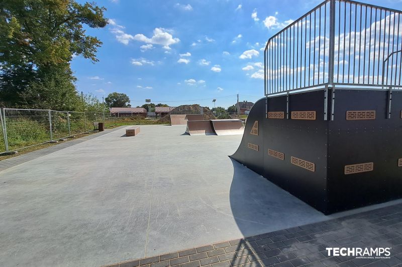 Photo of the skatepark in Biskupiec 