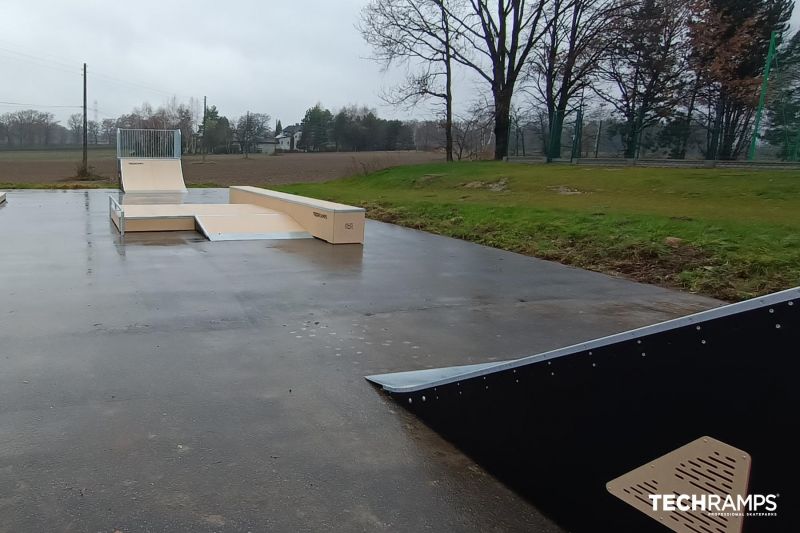 Projekt skateparku Łuków Śląski