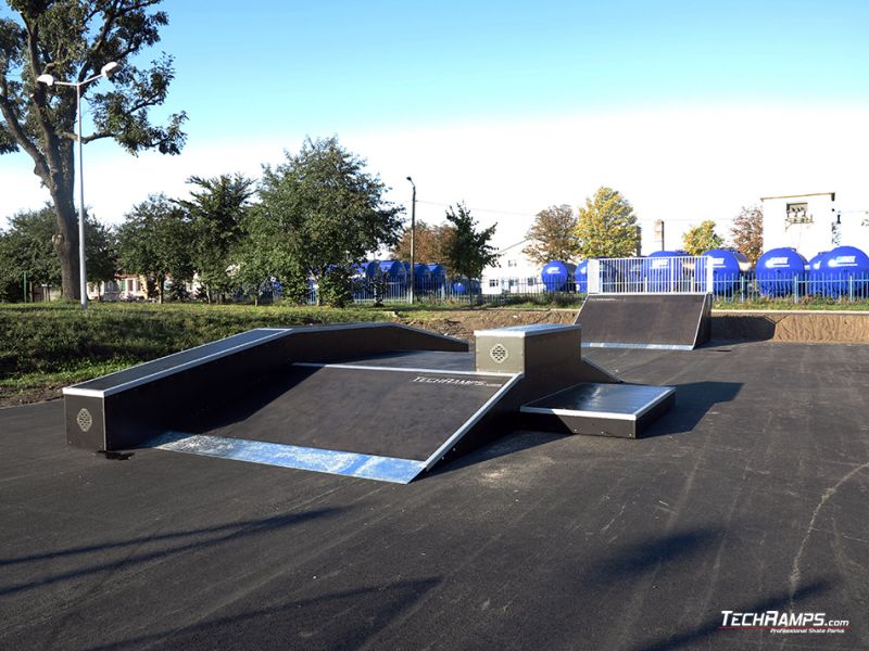 skatepark wooden