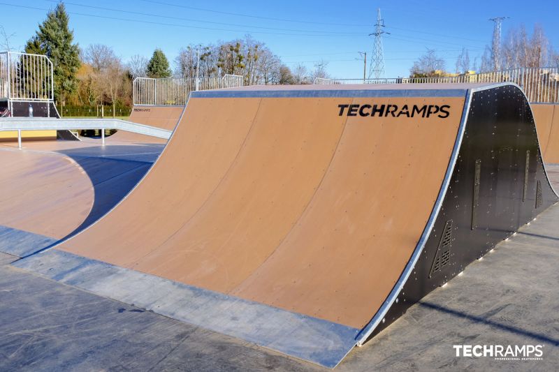 Wrocław skatepark modułowy