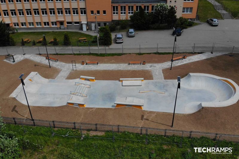 Skatepark από την Techramps