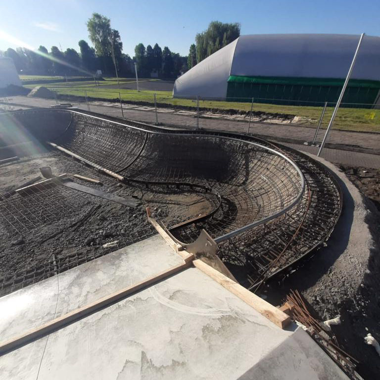 Σκυρόδεμα skatepark Pleszew