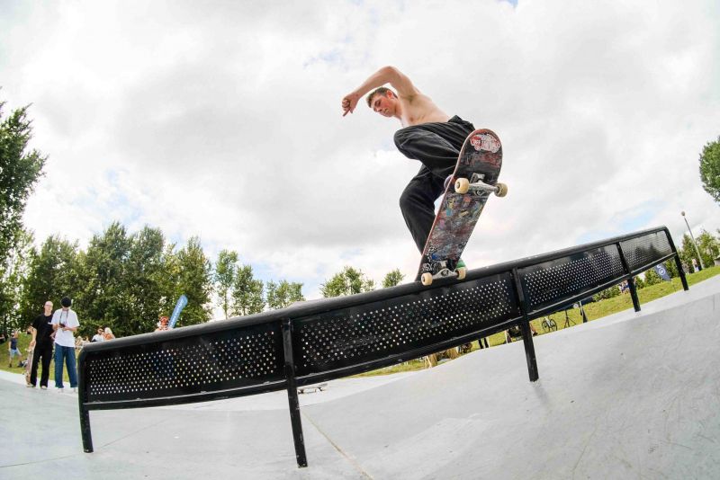 Отворање на скејтпарк - Краков Видок Хало Џем - Скејтепарк ос. Видок