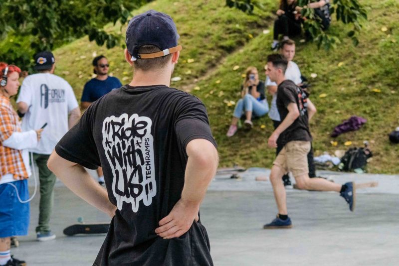 Скејтпарк Техрампс Хало Џем - Скејтепарк ос. Видок